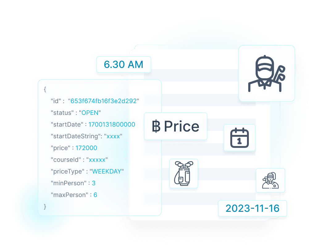 Retrieve Tee Time Information