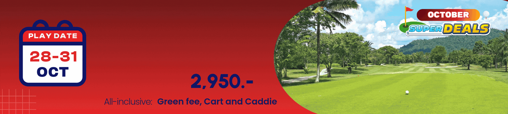 Thailand golf course special offers