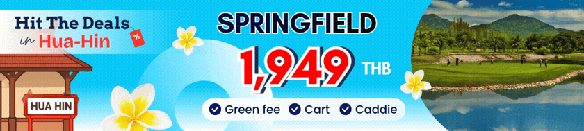 Exclusive golf promotions in Thailand