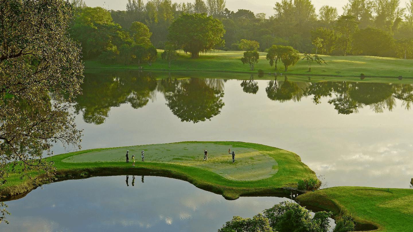 BLUE CANYON(LAKE COURSE) + ANDAMANTRA RESORT