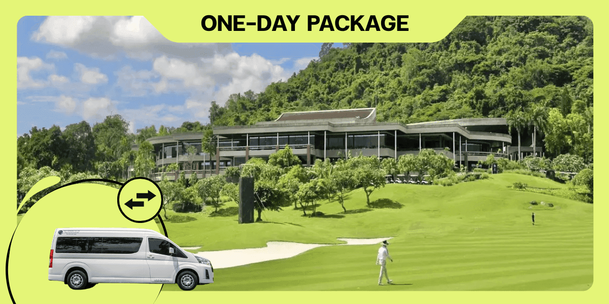 Exclusive golf experience with  [ONE DAY GOLF TRIP] : Bangkok ⇄ Laem Chabang (Pattaya)
