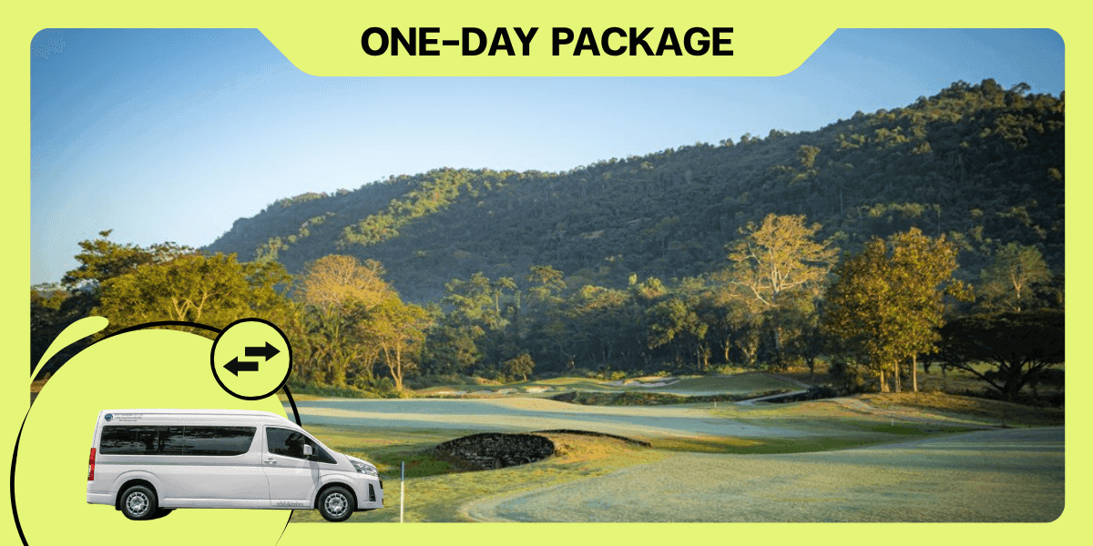 Exclusive golf experience with [ONE DAY GOLF TRIP] : Bangkok ⇄ Royal hills golf resort (Nakorn Nayok)