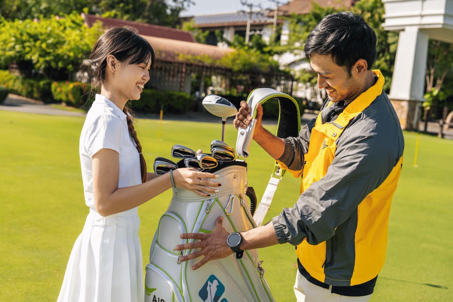 Golf Bag Round trip