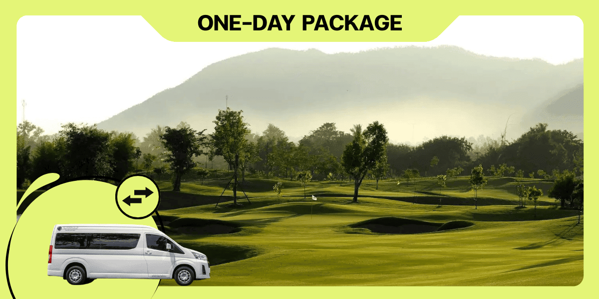 Exclusive golf experience with [ONE DAY GOLF] : Airport or Hotel ⇄ Chiang Mai Highlands (Chiangmai)