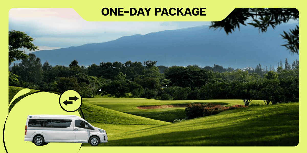 [ONE DAY GOLF] : Airport or Hotel ⇄ Mae Jo Golf Resort & Spa (Chiangmai)