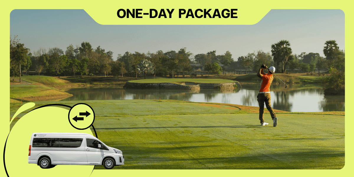 Exclusive golf experience with [ONE DAY GOLF] : Airport or Hotel ⇄ Gassan Legacy Golf Club (Lamphun)