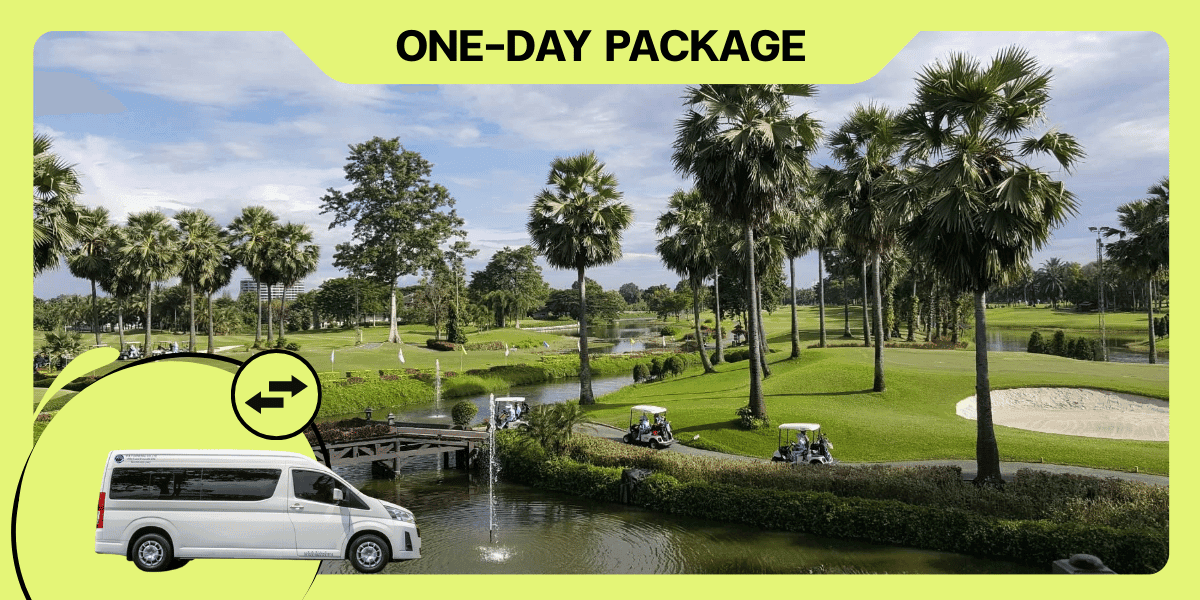 Exclusive golf experience with [ONE DAY GOLF] : Airport or Hotel ⇄ Summit green valley (Chiangmai)