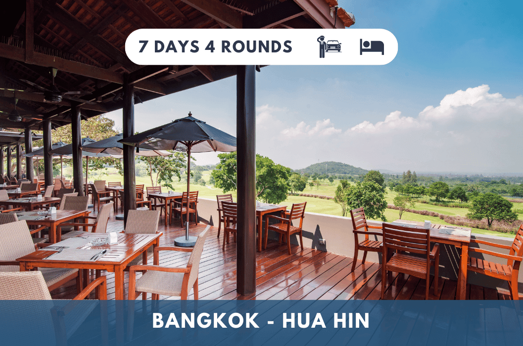 Exclusive golf experience with HUA HIN 7D 6N x HILTON HUAHIN RESORT & SPA + RADISSON BLU PLAZA BANGKOK