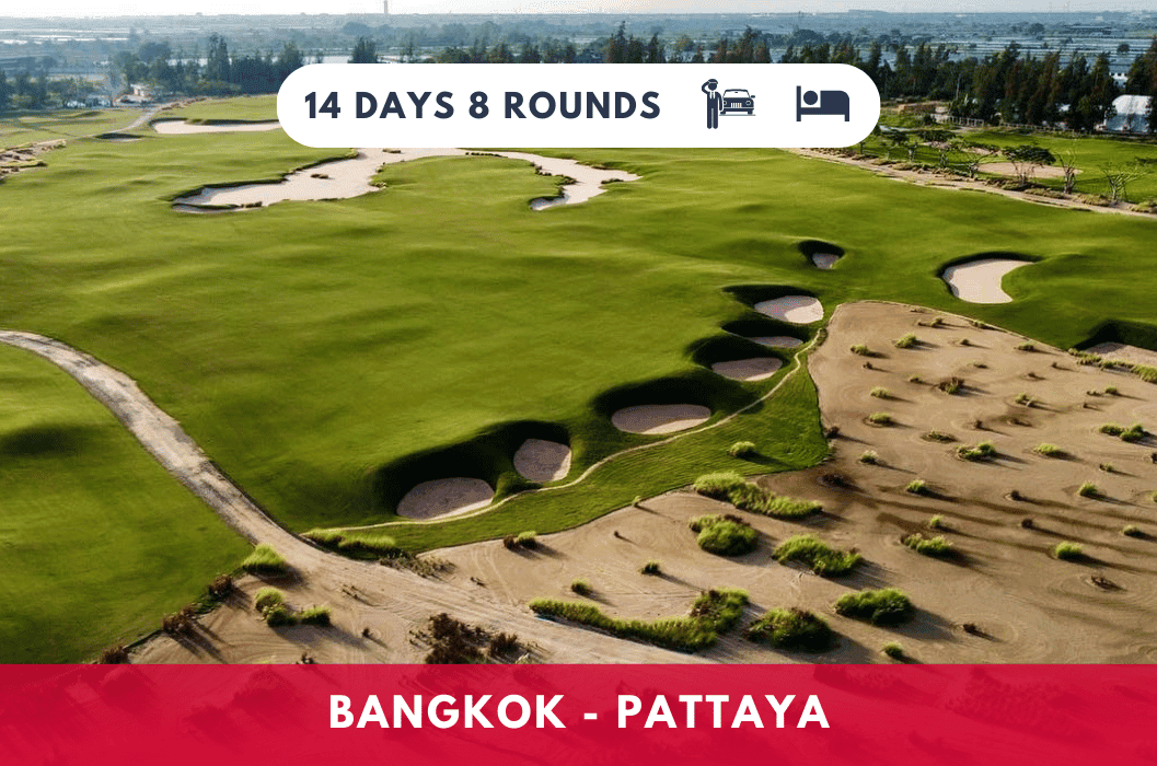 Exclusive golf experience with PATTAYA 14D 13N x PULLMAN PATTAYA HOTEL G + RADISSON BLU PLAZA BANGKOK
