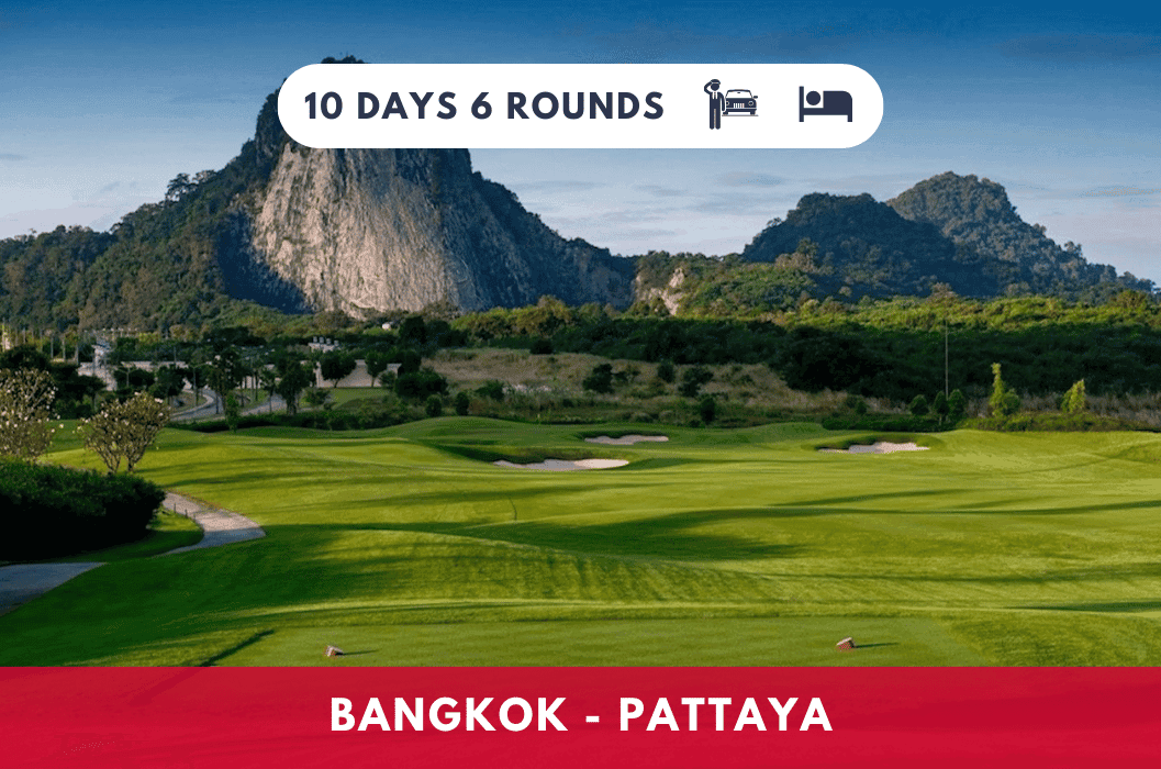 Exclusive golf experience with PATTAYA 10D 9N x PULLMAN PATTAYA HOTEL G + RADISSON BLU PLAZA BANGKOK