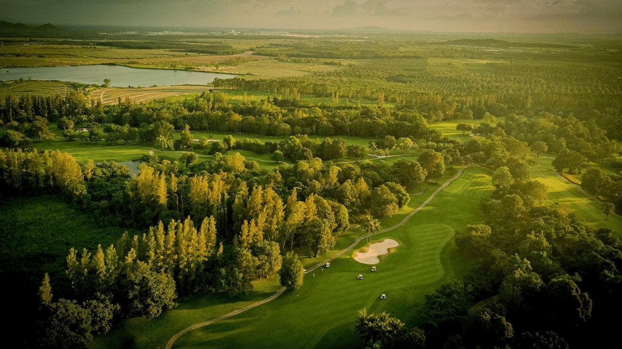 Treasure Hill Golf Club golf course main view - Thailand