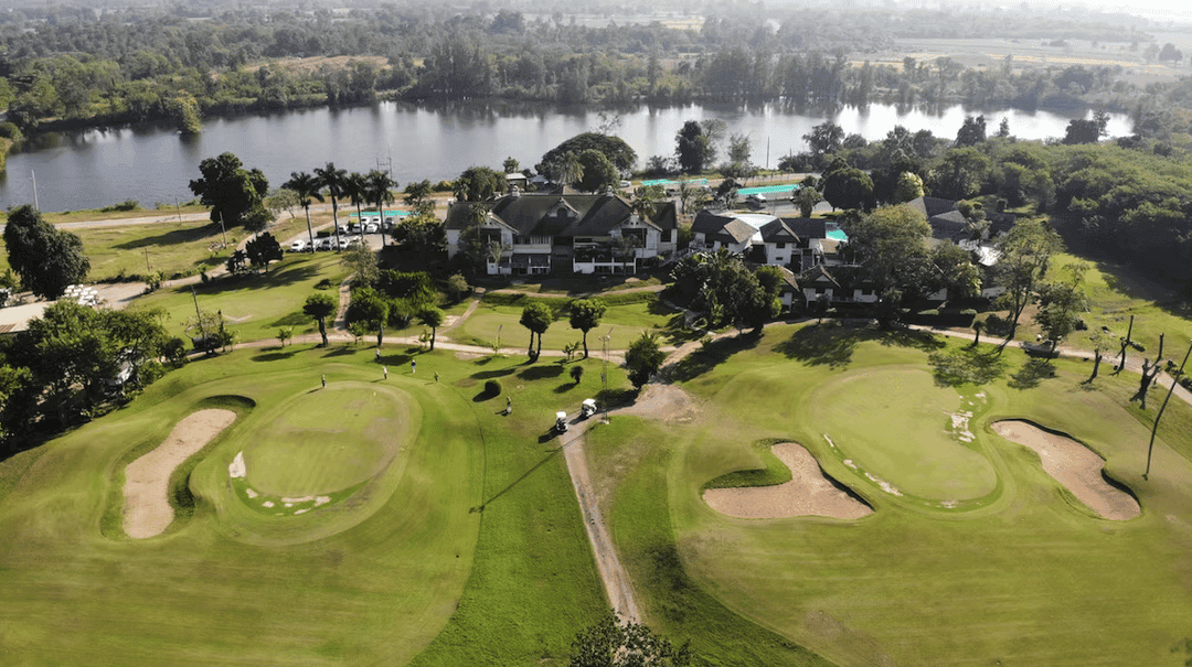 Korat Country Club Golf & Resort fairway and green - golf course Thailand