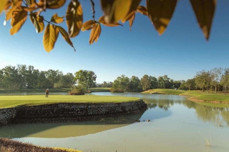 Gassan Legacy Golf Club course scenery - book golf tee time Thailand