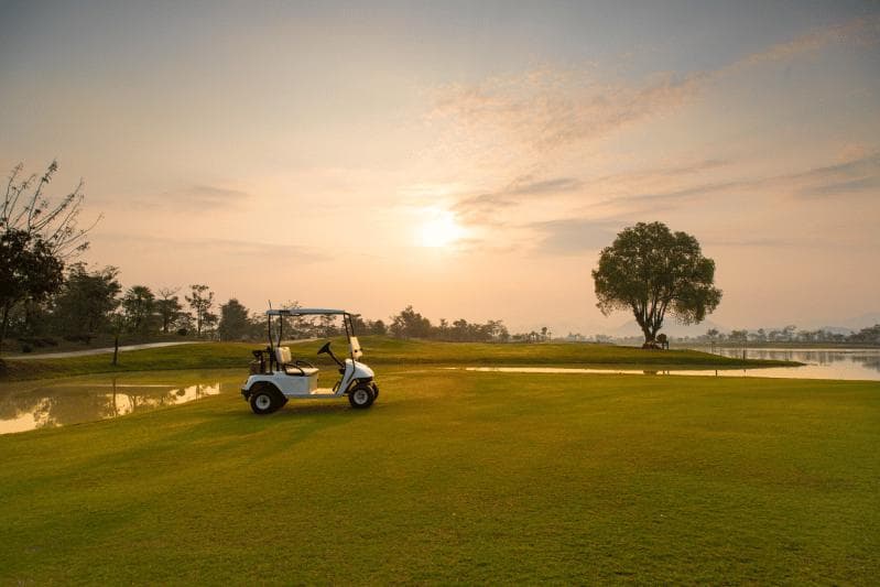 Gassan Panorama Golf Club course scenery - book golf tee time Thailand