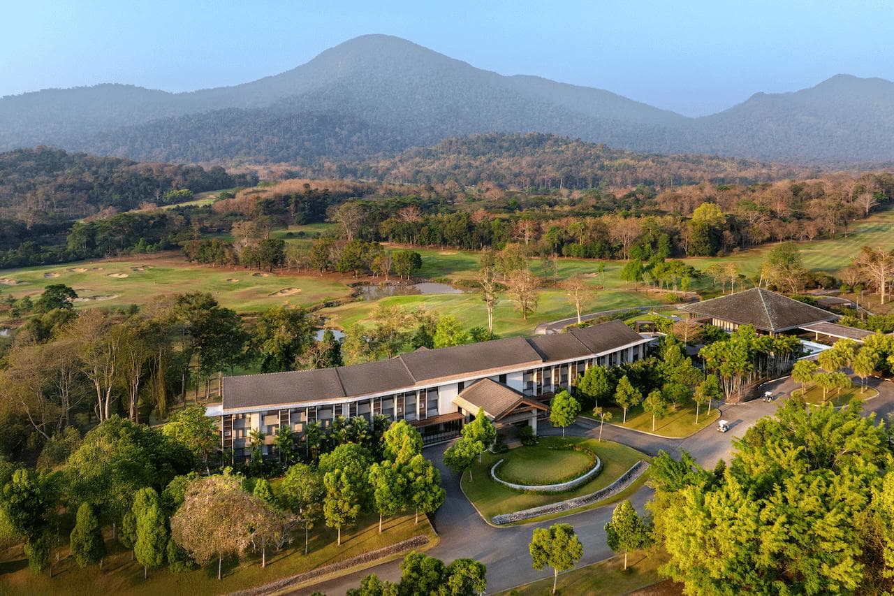 Chatrium Golf Resort Soi Dao Chanthaburi golf course main view - Thailand