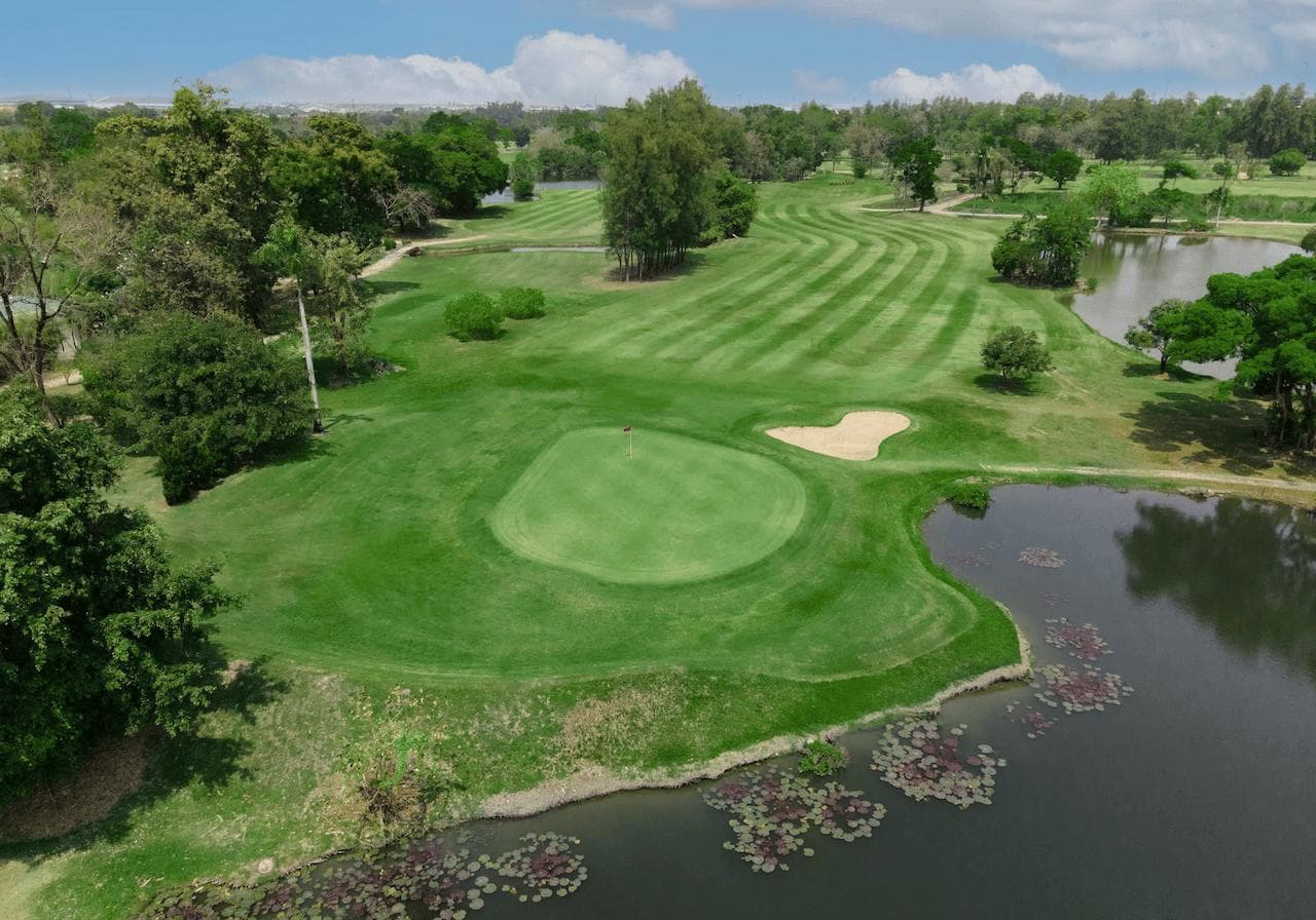 Ekachai Golf and Country Club course scenery - book golf tee time Thailand