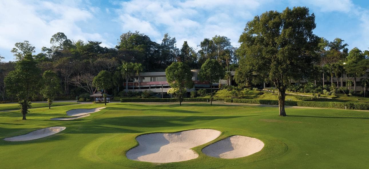 Siam Country Club Old Course clubhouse and facilities - Thailand golf