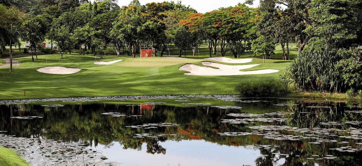 Siam Country Club Old Course course scenery - book golf tee time Thailand