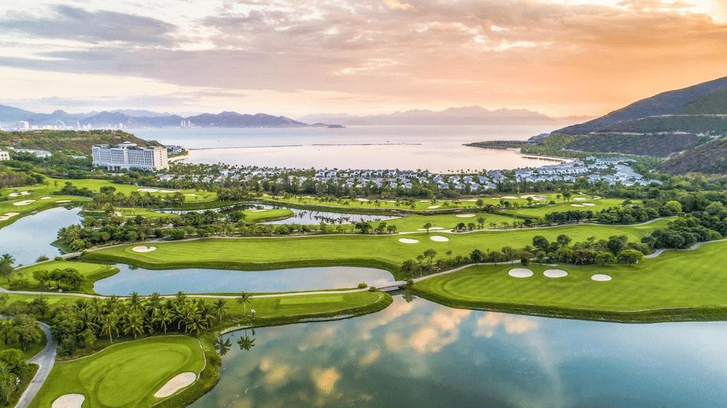 Vinpearl Golf Nha Trang golf course main view - Thailand