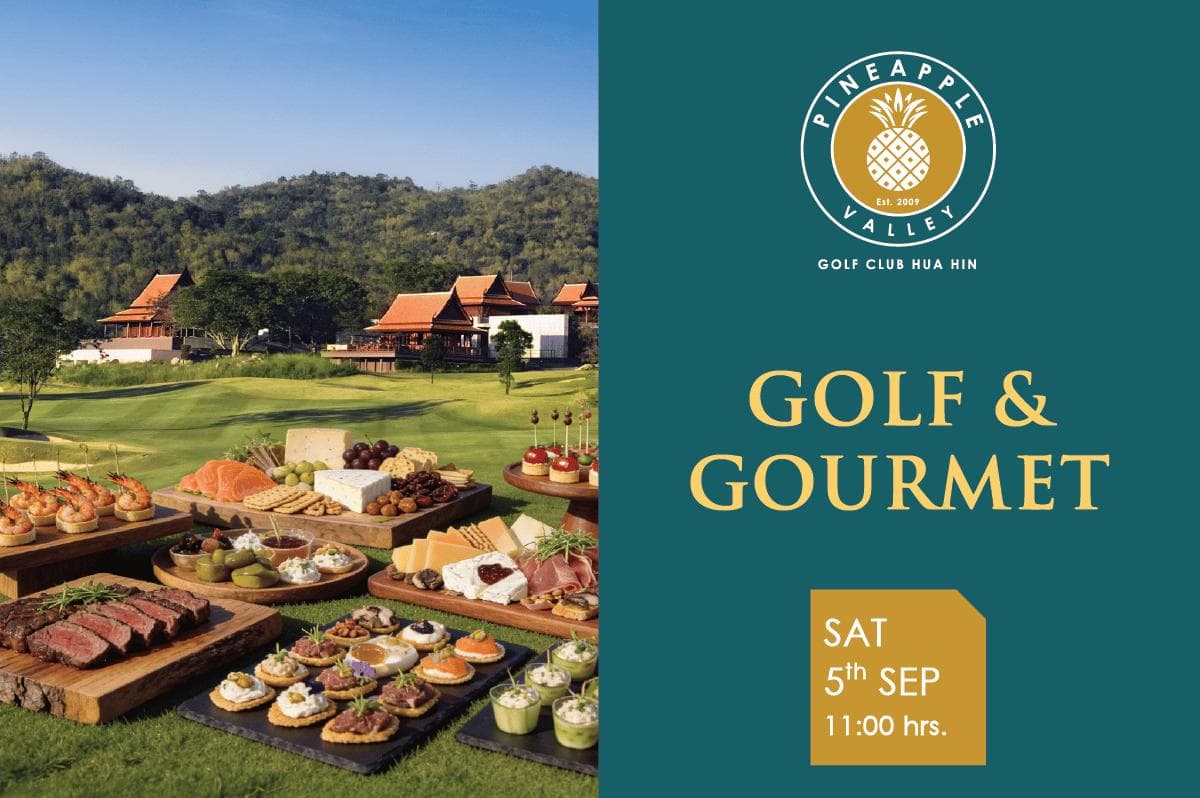 Exclusive golf experience with Pineapple Valley GOLF & GOURMET 2026