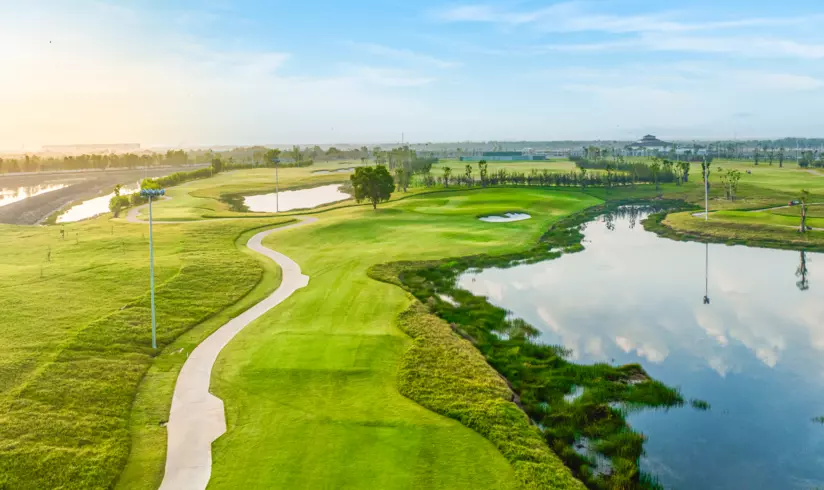 Vinpearl Golf Leman golf course, Ho Chi Minh, Vietnam