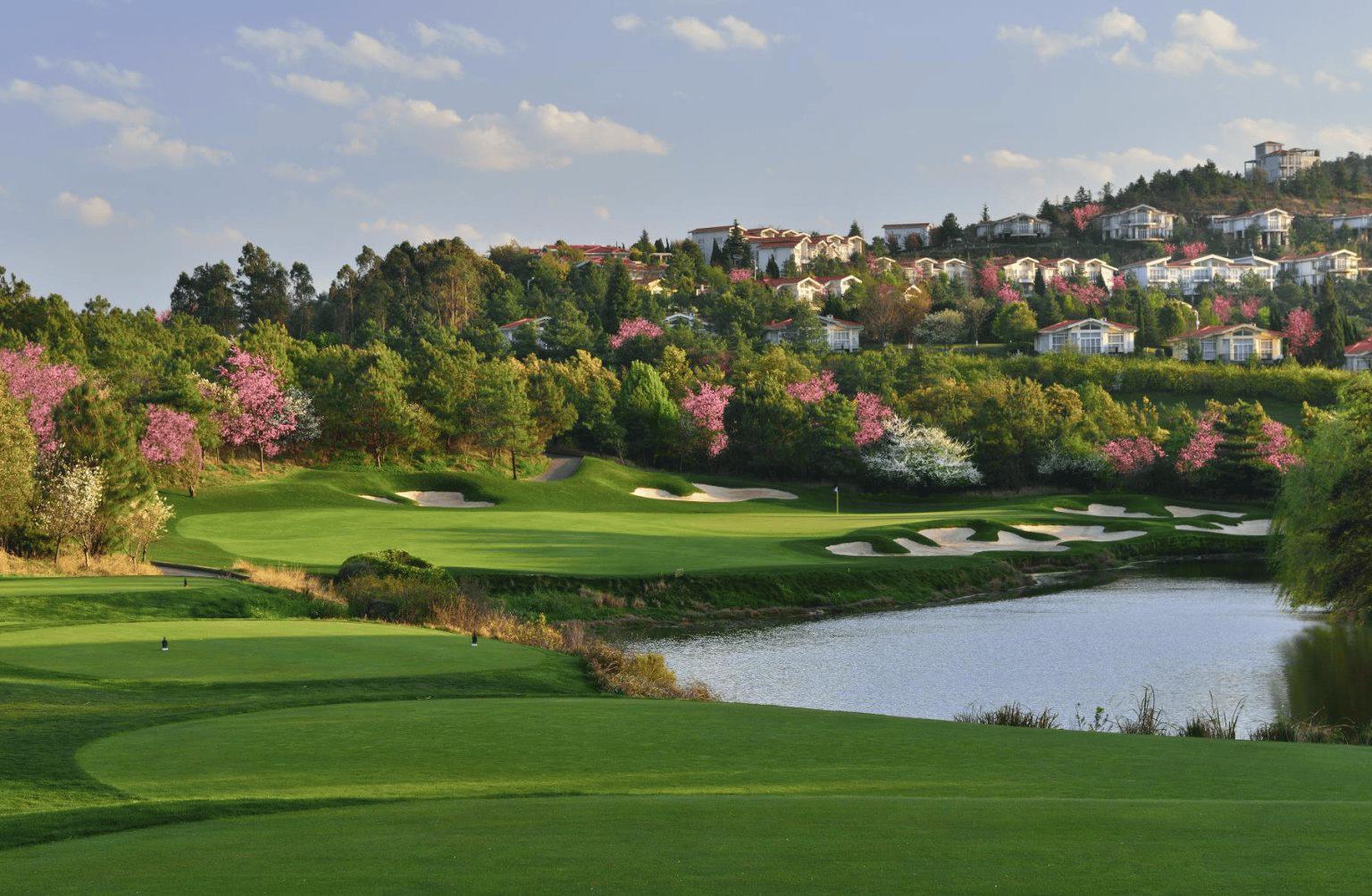 Spring City Golf & Lake Resort golf course, Kunming , China