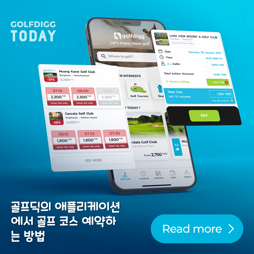 booking golf in thailand