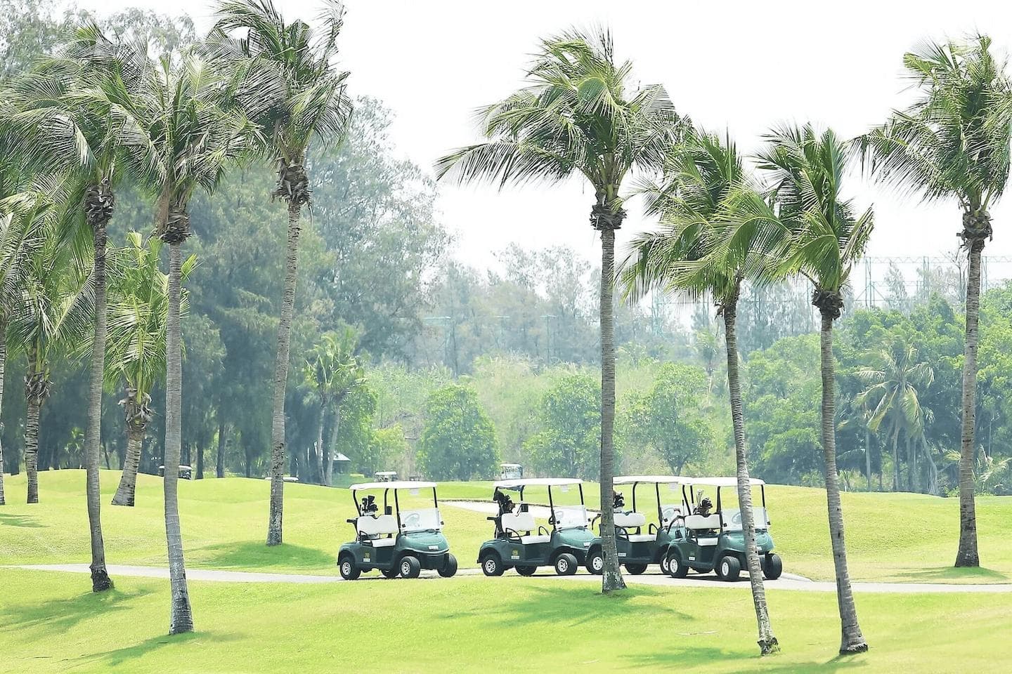 Thai Country Club course scenery - book golf tee time Thailand