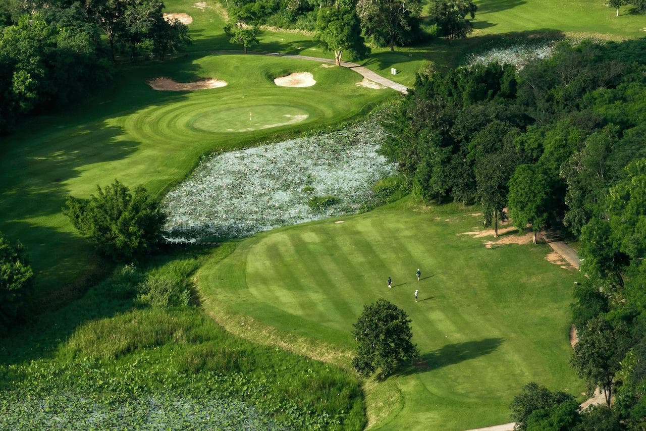 Kirimaya Golf Resort Spa fairway and green - golf course Thailand