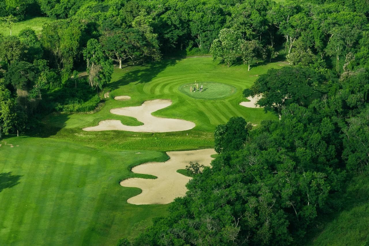 Kirimaya Golf Resort Spa course scenery - book golf tee time Thailand
