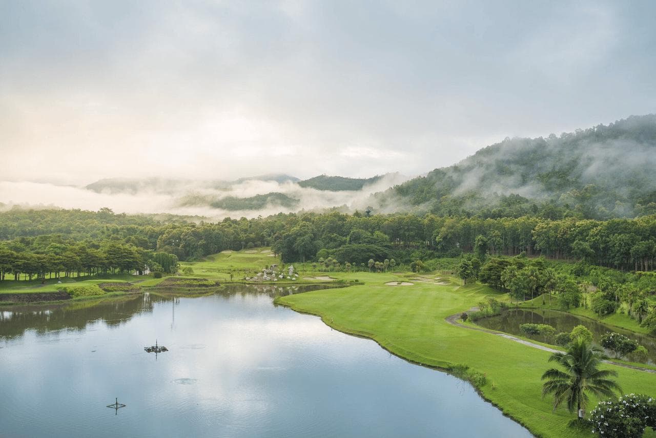 Gassan Khuntan Golf & Resort golf course main view - Thailand