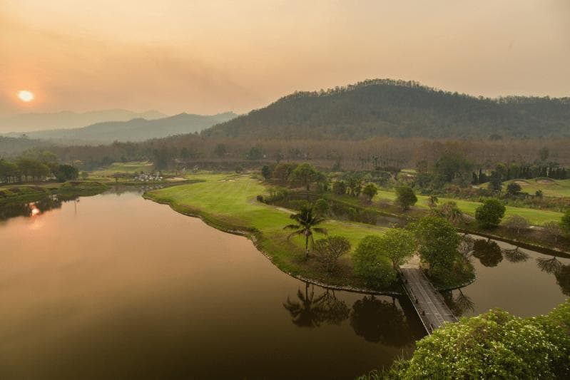 Gassan Khuntan Golf & Resort course scenery - book golf tee time Thailand