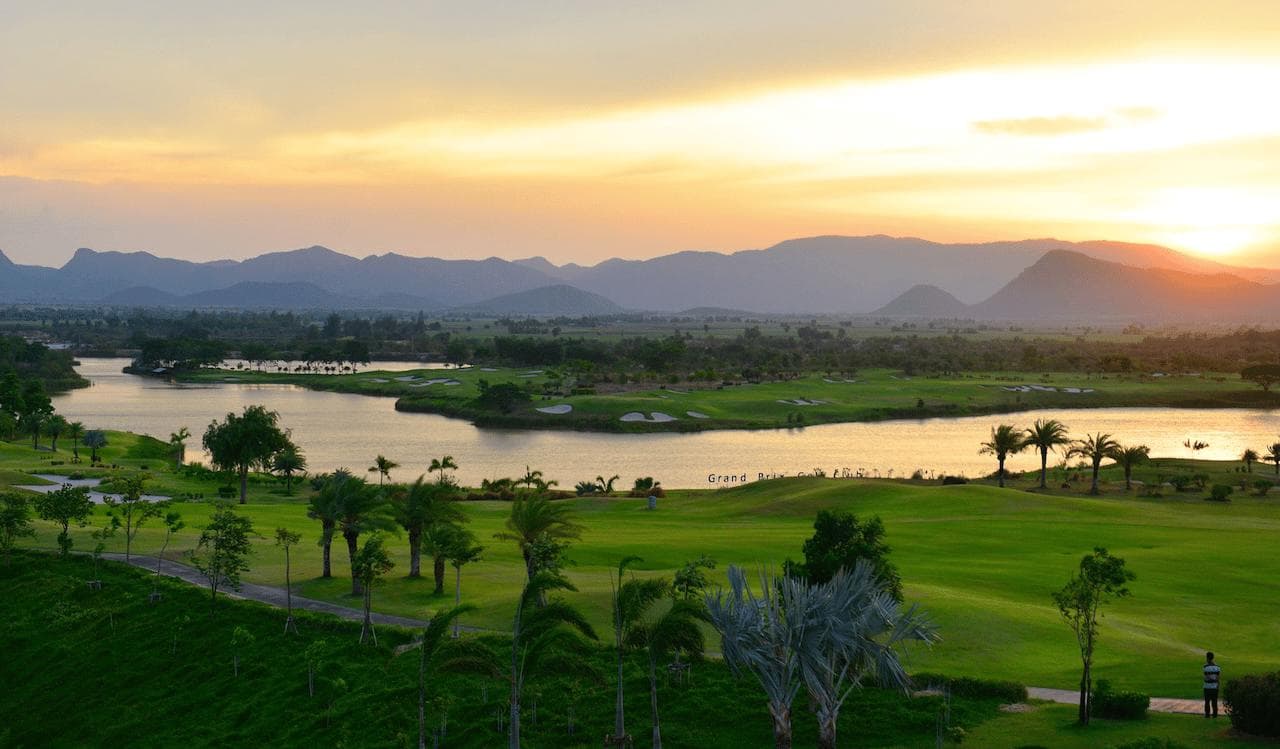 Grand Prix Golf Club golf course main view - Thailand
