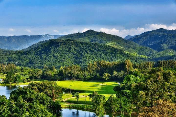 Sir James Country Club course scenery - book golf tee time Thailand