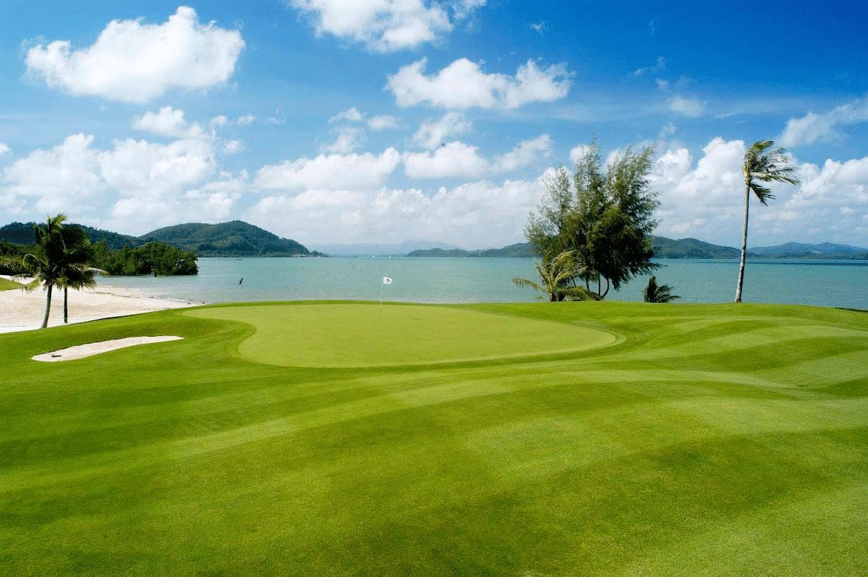 Mission Hills Phuket Golf Resort course scenery - book golf tee time Thailand