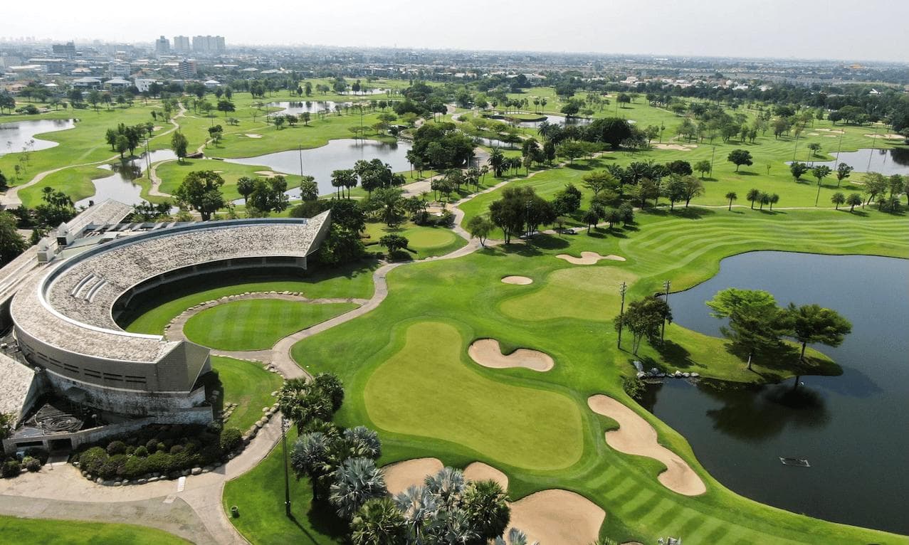Panya Indra Golf Club clubhouse and facilities - Thailand golf