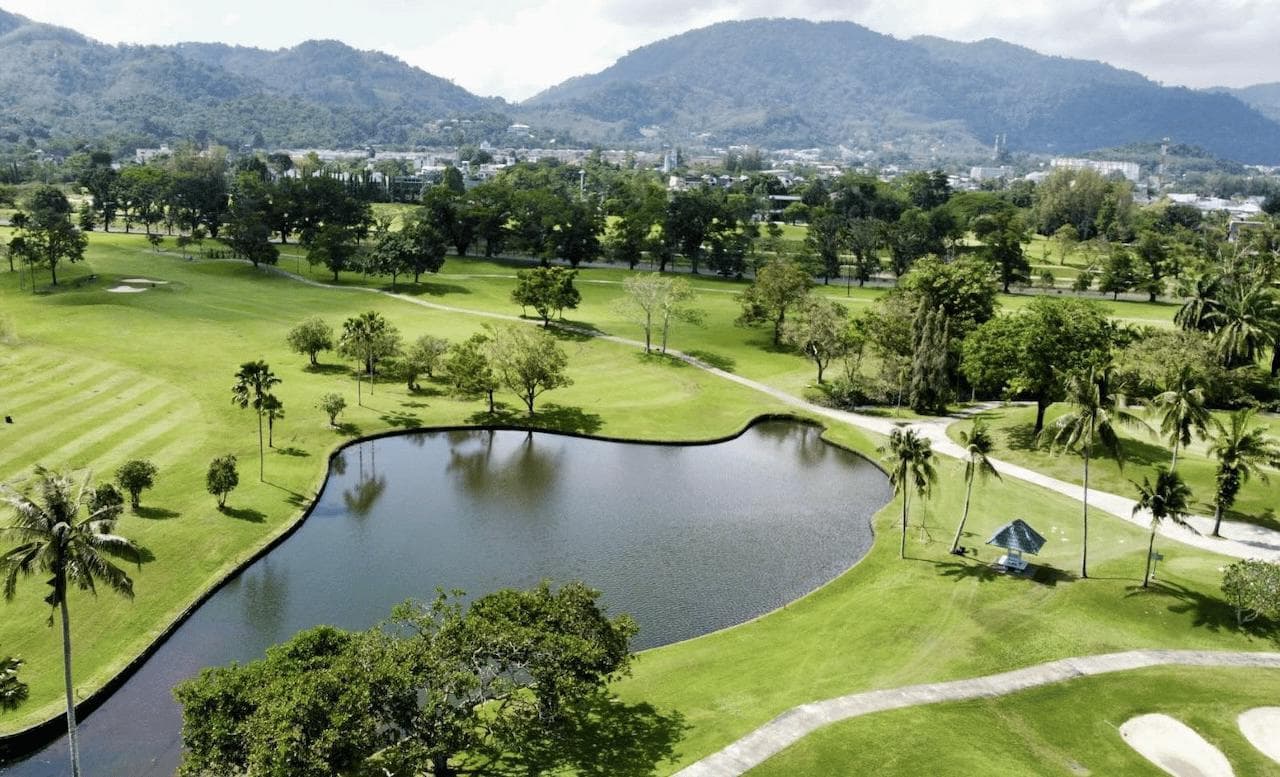 Phuket Country Club (Old Course) golf course main view - Thailand