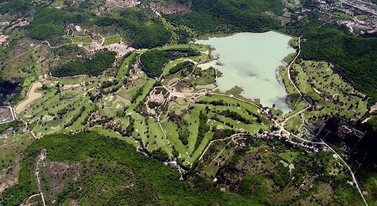 Plutaluang Navy Golf Course clubhouse and facilities - Thailand golf