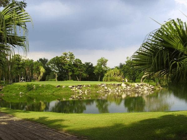 Royal Ratchaburi Golf Club golf course main view - Thailand