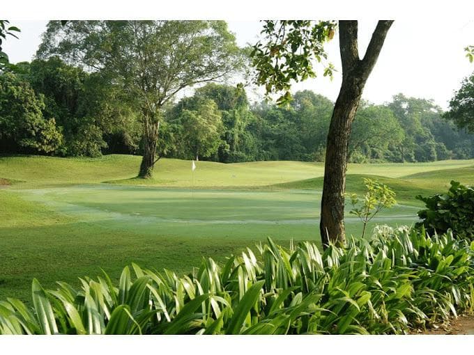 Southern Hills Golf & Country Club fairway and green - golf course Thailand